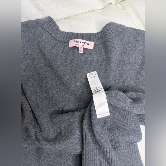 Juicy Couture Gray Sweatshirt with Purple Details - Picture 6 of 10